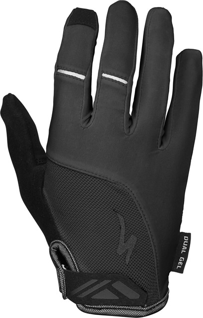 Specialized Women's Body Geometry Dual-Gel Long Finger Gloves Black - XL 0