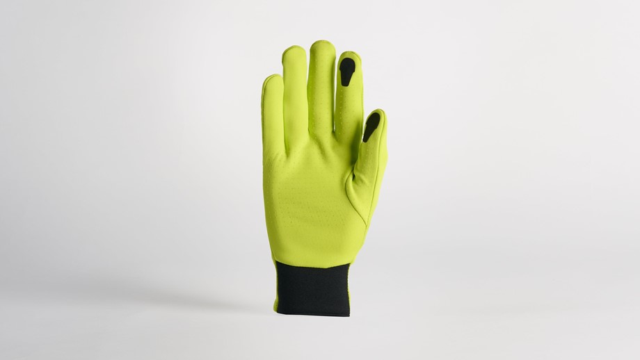 Specialized Women's Softshell Thermal Gloves Hyper Green - XS
