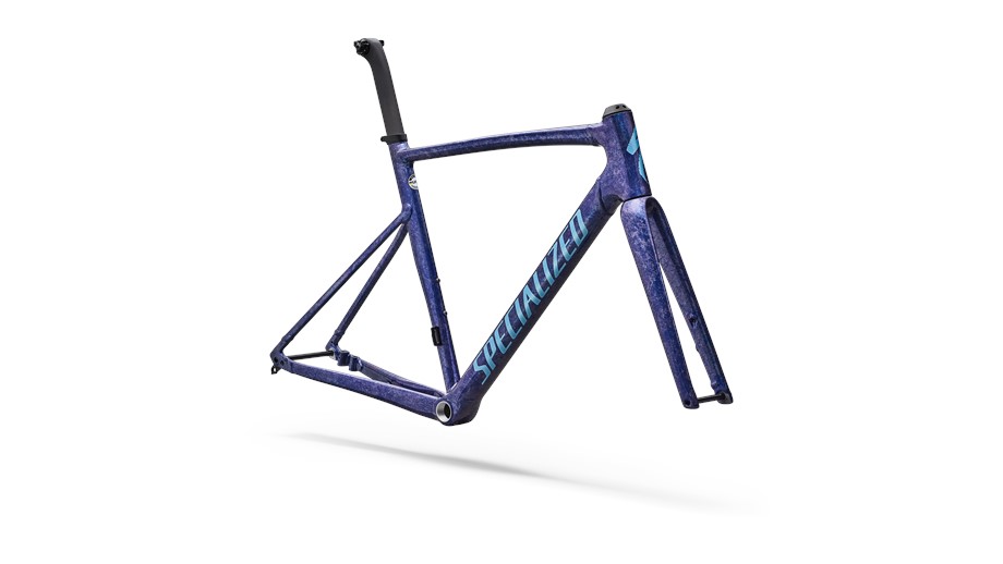 2026 Specialized Allez Sprint Frameset Majesty Blue / Glacial Metallic Impasto - 54