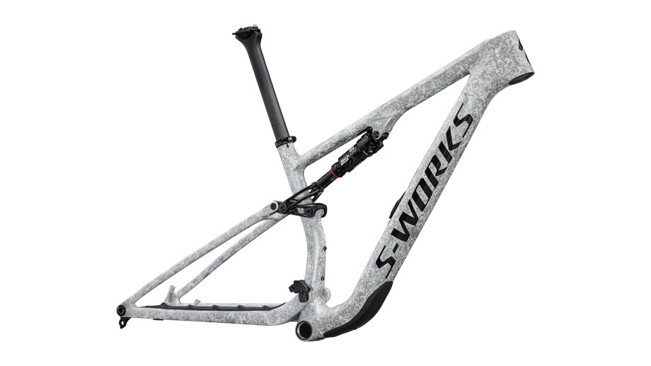 2026 Specialized S-Works Epic 8 Frameset Gloss Dolomite Multi Impasto / Black - M