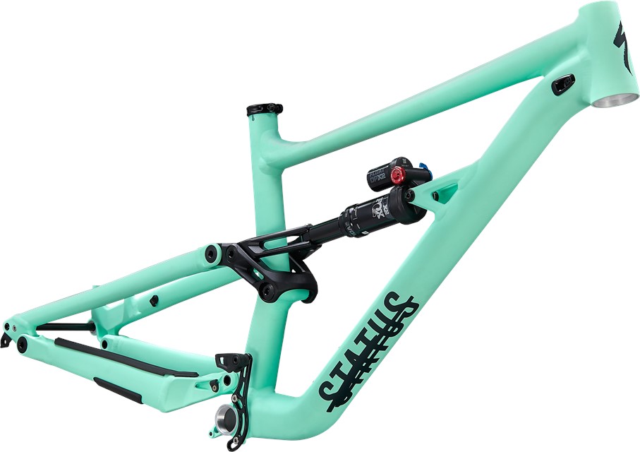 2021 Specialized Status 140 Frameset Satin Oasis / Forest Green - S4