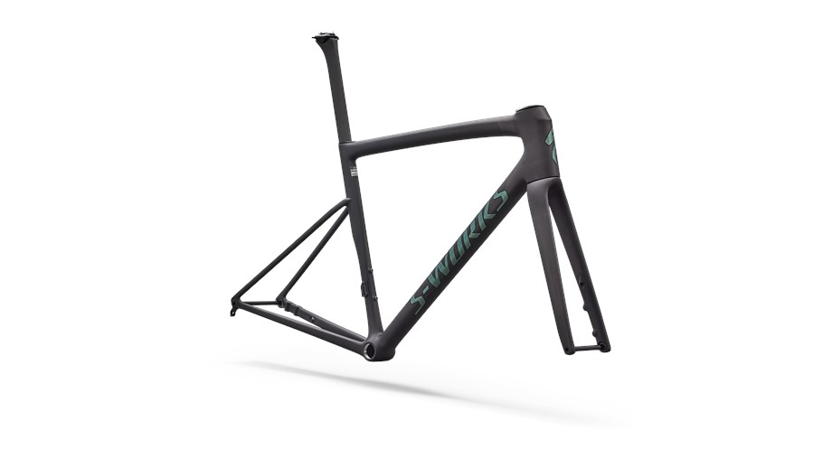 2026 Specialized S-Works Tarmac SL8 Frameset Rtp Raw Carbon / Gloss Premium Fjord - 56