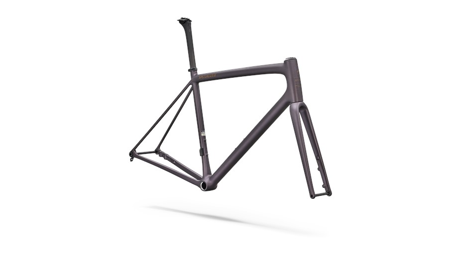 2026 Specialized Aethos 2 Frameset Satin Nebula Metallic / Burnt Gold Metallic - 58