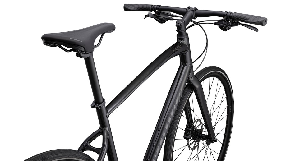 2023 Specialized Sirrus 3.0 Gloss Metallic Obsidian / Satin Obsidian Reflective - XS