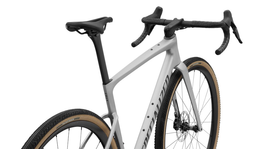 2027 Specialized Crux 5 Expert Shadow Silver / Obsidian Metallic - 58