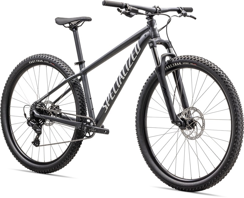 2025 Specialized Rockhopper Sport Satin Black Liquid Metal / White - XXL - 29