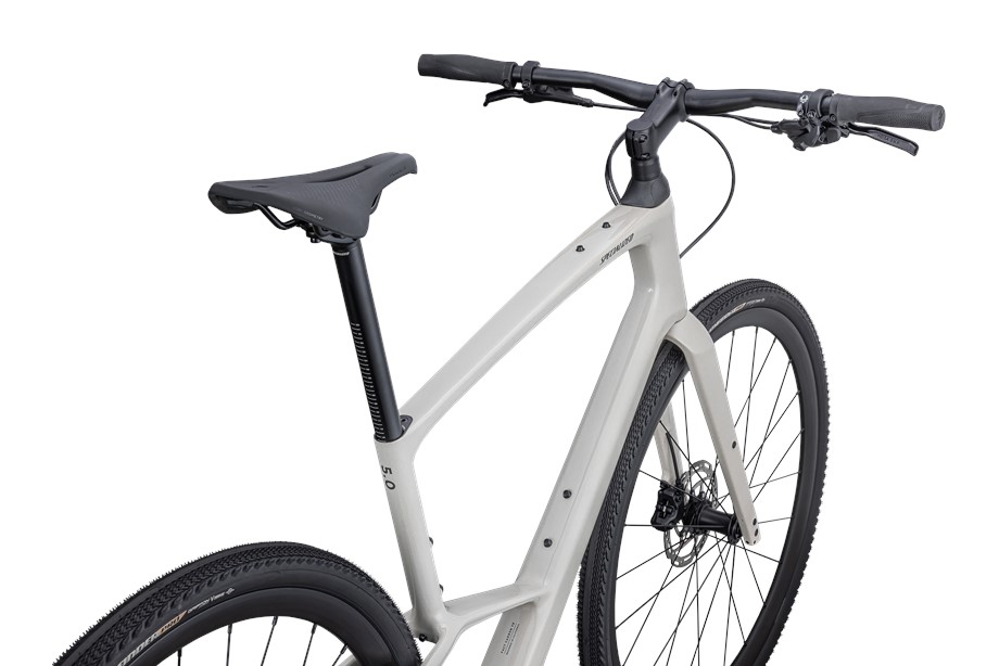 2022 Specialized Sirrus X 5.0 Gloss White Mountains / Gunmetal / Satin White Mtns Reflective - XL