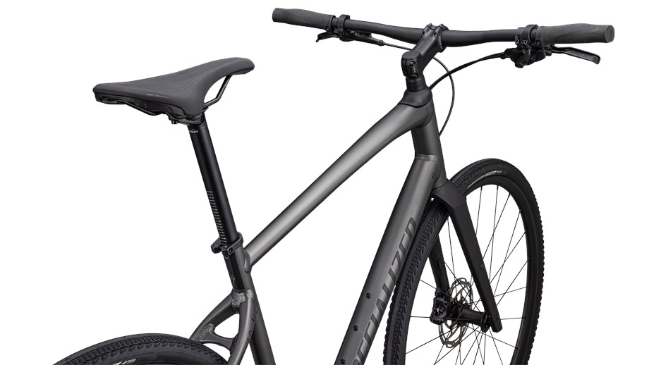 2023 Specialized Sirrus X 4.0 Satin Smoke / Satin Black Reflective - XS