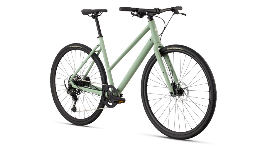 2026 Specialized Sirrus X 3.0 Step-Through Pistachio / Dolomite Metallic - S