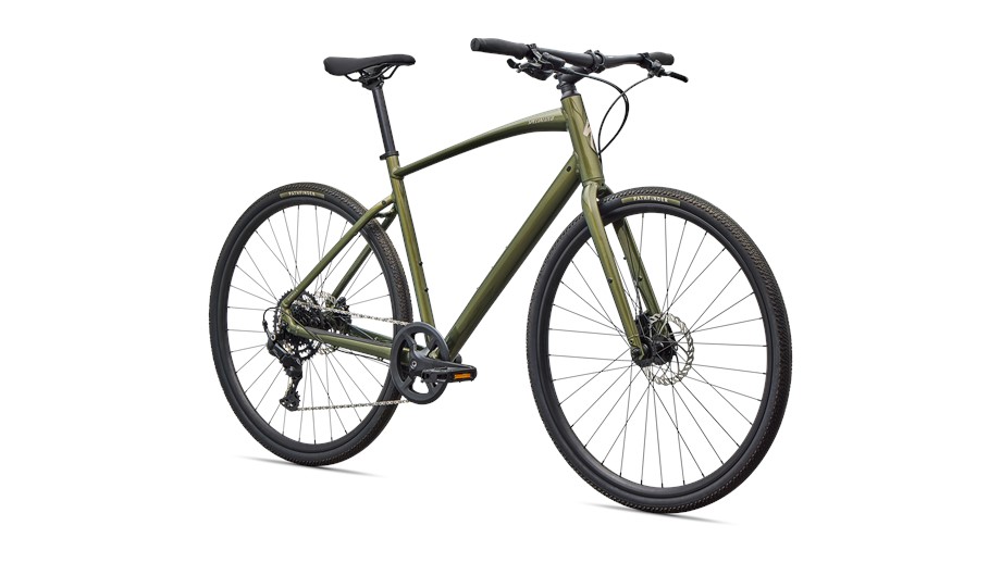 2026 Specialized Sirrus X 2.0 Gloss Laruel Green Metallic / Sandstone Metallic Frost Reflective - S
