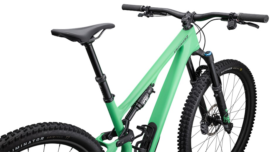 2025 Specialized Stumpjumper 15 Expert Satin Electric Green / Satin Forest Green - S6