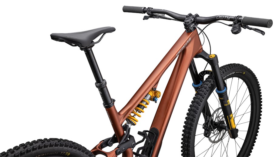 2026 Specialized Stumpjumper 15 Öhlins Coil Satin Copper Speckle / Satin Silver Dust - S5