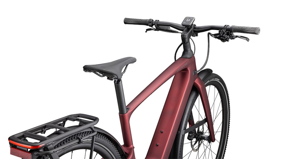 2026 Specialized Turbo Vado SL 2 6.0 EQ Carbon Satin Red Sky / Red Onyx Frost - XL