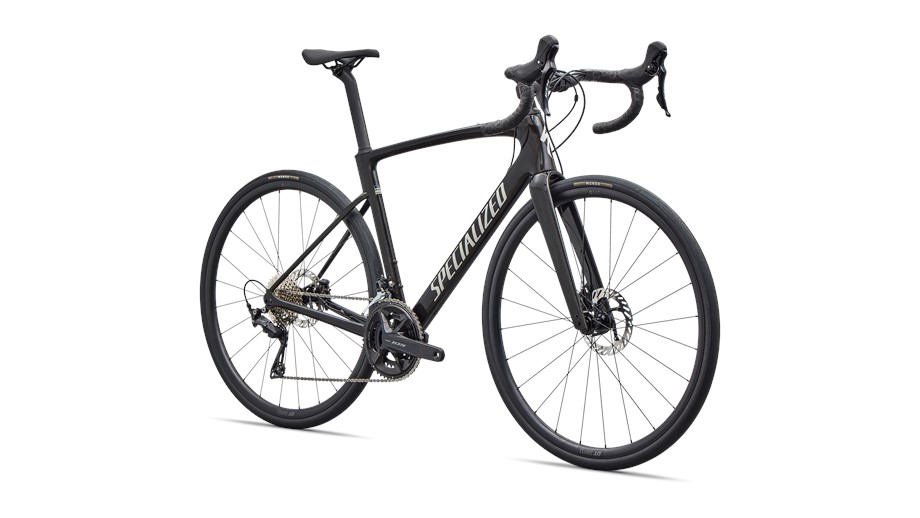 2026 Specialized Roubaix SL8 Sport Gloss Obsidian Metallic / Dune White - 56