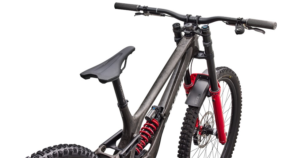 2027 Specialized S-Works Demo 11 Gloss Charcoal / Dolomite Metallic / White - S5