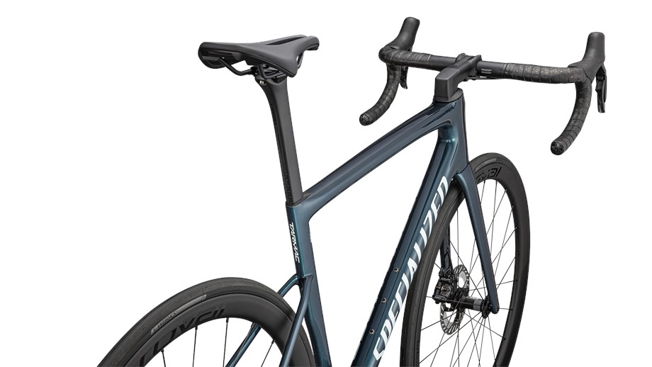 2025 Specialized TARMAC SL8 EXPERT DI2 Deep Lake Metallic / Green Pearl 58
