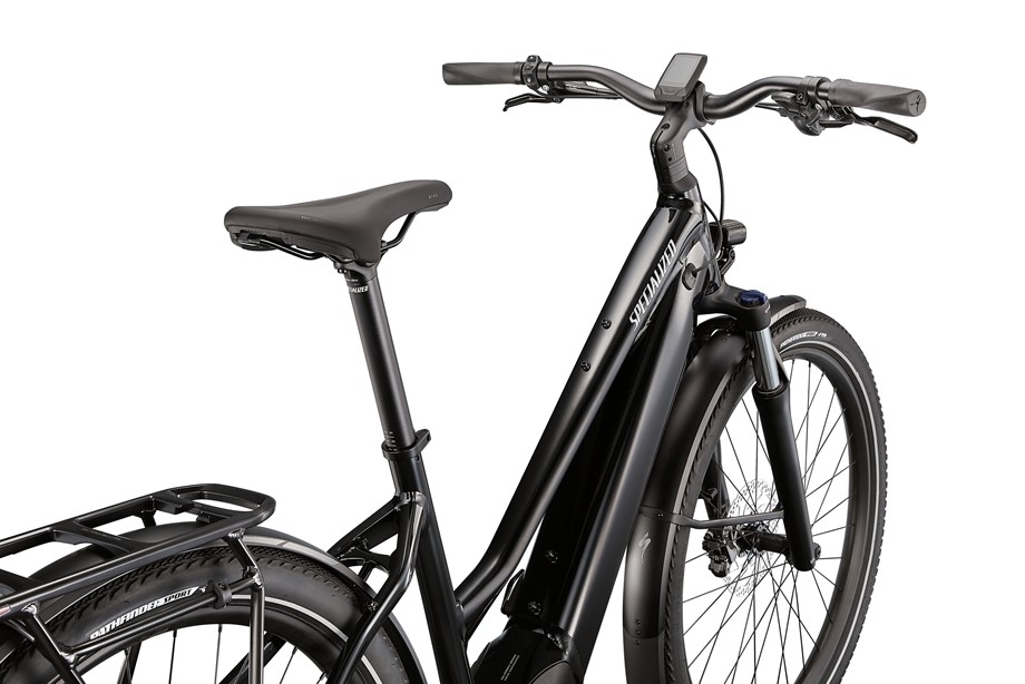 2023 Specialized Turbo Vado 3.0 Step-Through Cast Black / Silver Reflective - XL