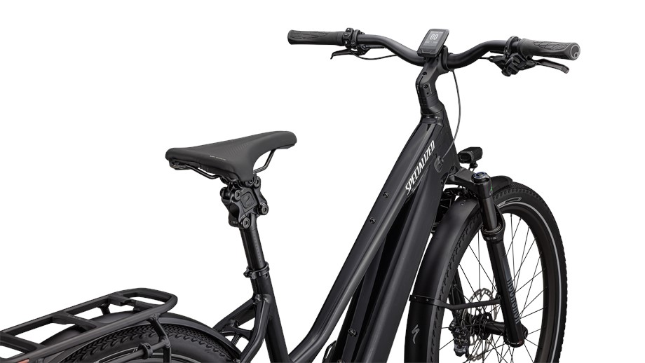 2025 Specialized Turbo Vado 5.0 Step-Through Gloss Castblack / Satin Silver Reflective - S