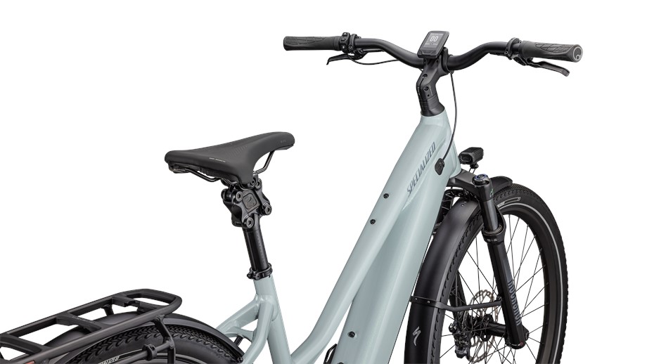 2026 Specialized Turbo Vado 5.0 IGH Step-Through Satin Seafoam / Lapis Pearl / Glacial Metallic - L