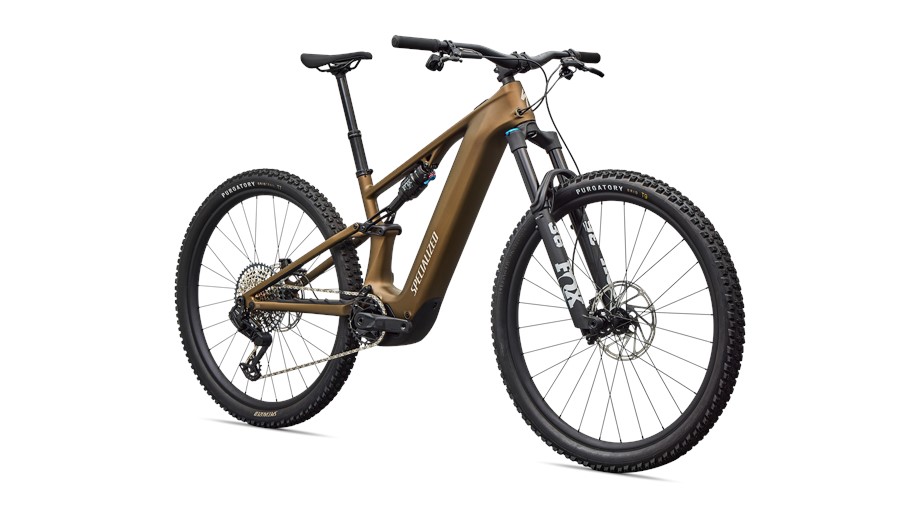 2026 Specialized Turbo Levo R Comp Satin Burnt Gold Metallic / Sandstone Metallic - S3