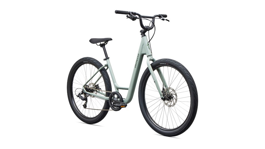 2027 Specialized Roll 2.0 Low Entry Gloss Agave Grey / Bottle Green - L