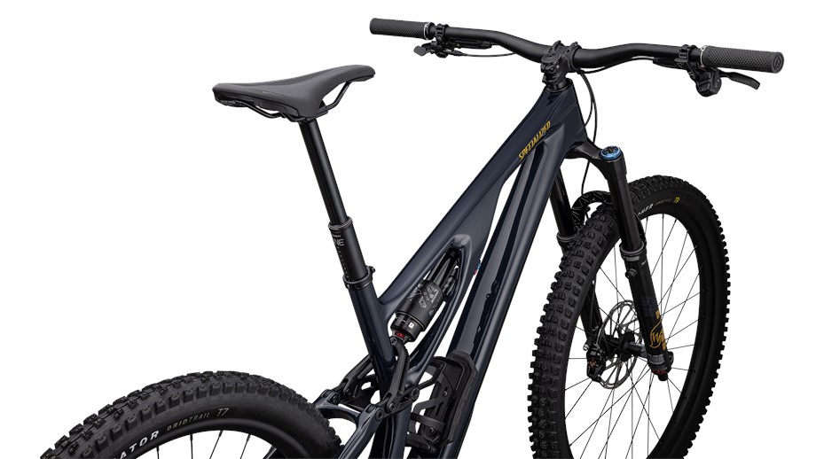 2024 Specialized Stumpjumper EVO Expert T-Type Gloss Dark Navy / Harvest Gold - S2