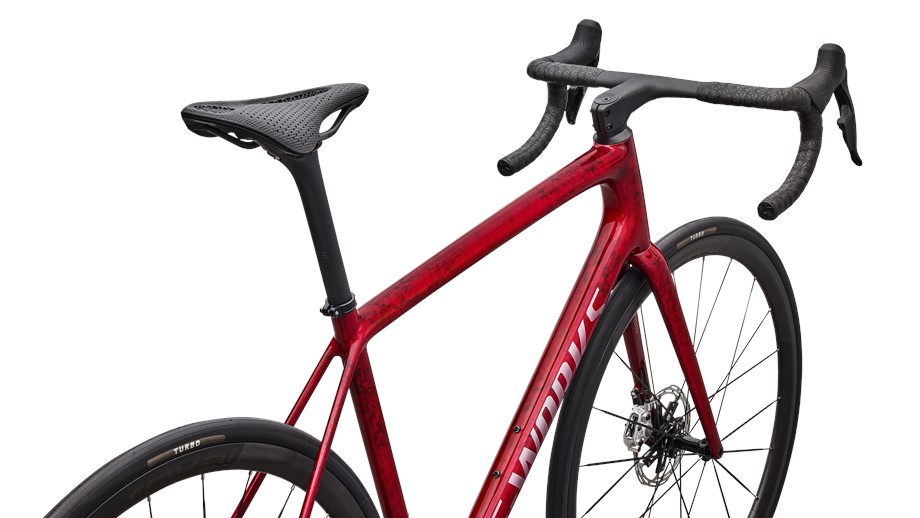 2026 Specialized S-Works Aethos 2 Sandstone Metallic Base / Red Tint - 52