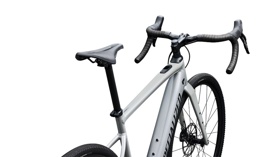 2026 Specialized Turbo Creo 2 Comp E5 Gloss Dolomite Metallic / Dark Navy Metallic - 49