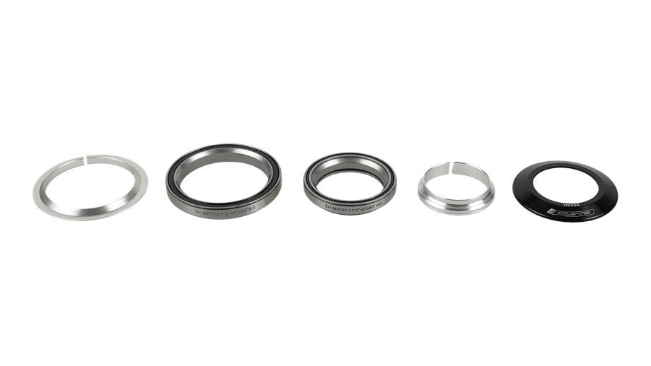 Specialized HDS COMPLETE, INTEGRATED, 1-1/8" UPPER, 1.5" LOWER, 45X45 DEG, RAISED 47MM TOP COVER, W/ SPLIT CROWN RACE (H2359) Hds My14-16 Epic Sw / Marathon / Expert / Comp Carbon Headset