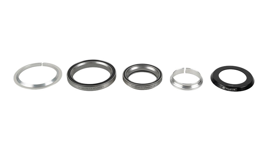 Specialized HDS COMPLETE, INTEGRATED, 1-1/8" UPPER, 1.5" LOWER, 45X45 DEG, 46MM TOP COVER (H2294), W/ SPLIT CROWN RACE (NO.8B/1.5/S) Hds My14-15 Fatboy Headset
