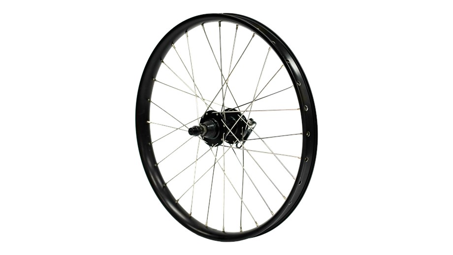 Specialized WHL KIDS 20", FRONT, ALLOY, QR, 9X110MM, DISC, 6-BOLT, 28H - BLACK