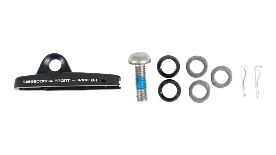 Specialized BRK SUB, MY16-17 VENGE VIAS, FRONT RIM BRAKE, PAD HOLDER FOR WIDE RIM - LEFT Msc My16 Venge Vias Rim Front Brake Pad Holder For Wide Rim - Left - One Size