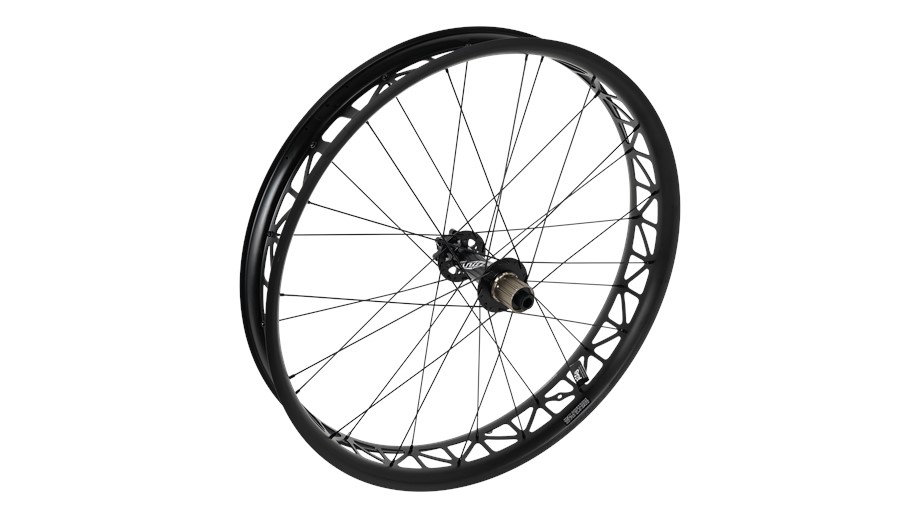 Specialized WHL FATBOY 26", REAR, ALLOY, TA, 12X197MM, DISC, 6-BOLT, 32H, SHIMANO HG 10-SPD FHB (NO RIM STRIP) - BLACK