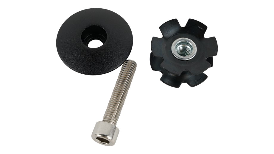 Specialized HDS SUB, ALLOY TOP CAP FOR 1-1/8" STEERER, W/ STAR-NUT & STEEL BOLT (TH-875-1)