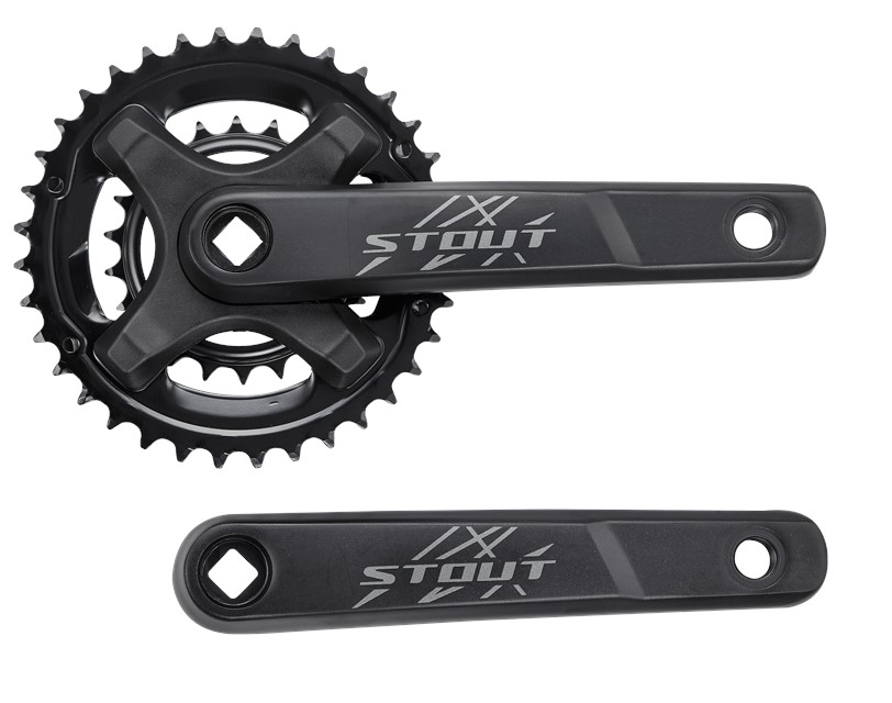 Specialized S201600011 Stout 170mm Crankset, 36/22t, 8/9sp