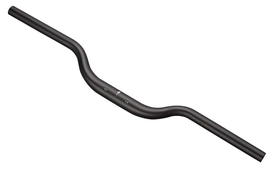Specialized BAR KIDS MINI-RISE HANDLEBAR, 25.4MM, 540MM WIDTH, ALLOY, 40MM RISE / 5-DEG BACKSWEEP, 19MM DIAMETER AT GRIP MOUNT