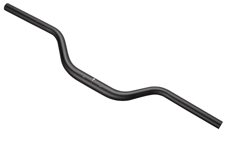 Specialized BAR KIDS MINI-RISE HANDLEBAR, 25.4MM, 580MM WIDTH, ALLOY, 60MM RISE / 5-DEG BACKSWEEP, 19MM DIAMETER AT GRIP MOUNT