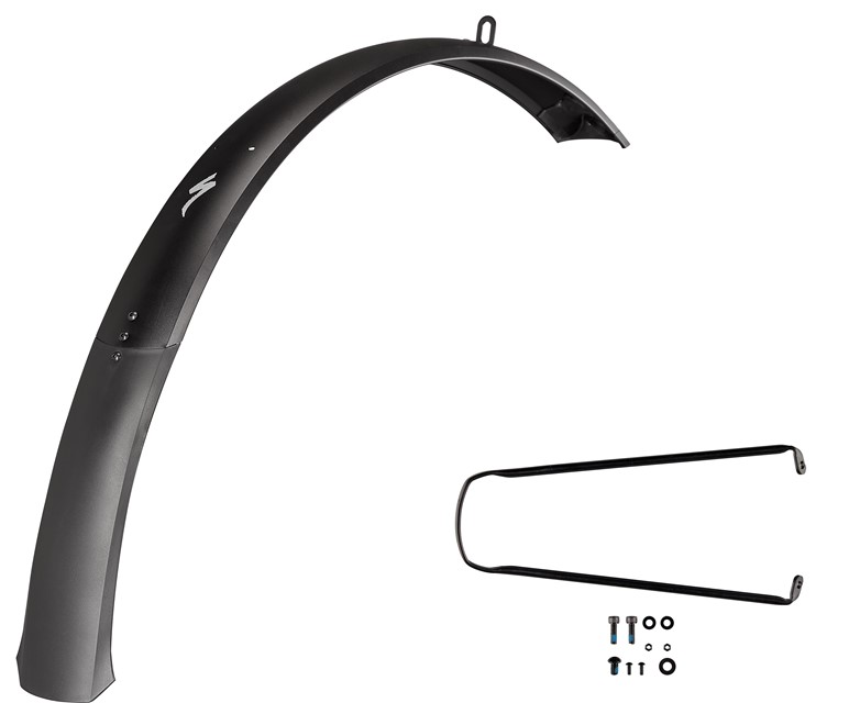 Specialized FND VADO/COMO (GEN.2), FRONT FENDER, 650B, ALLOY, 65MM WIDTH, FOR SR SUNTOUR FORK Black - 650B