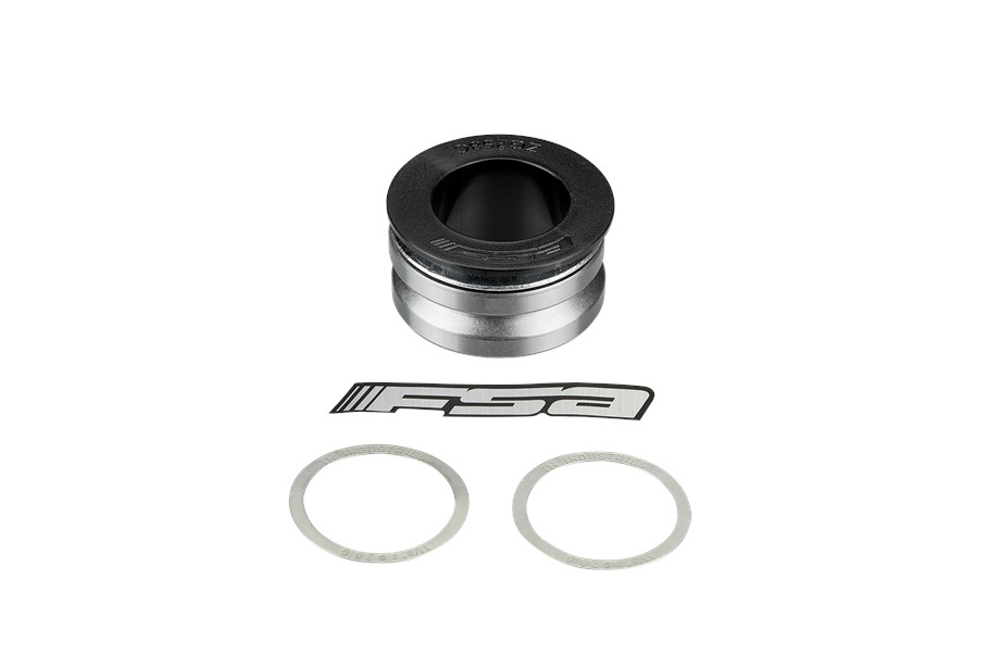 Specialized HDS COMPLETE, INTEGRATED, 1-1/8" UPPER & LOWER BRGS (45X45 DEG), W/ MICRO SHIMS & SPLIT CROWN RACE FOR 1-1/8" STEERER (NO TOP COVER) (NO.8BE/50/S/EC) One Color - 1-1/8" Straight