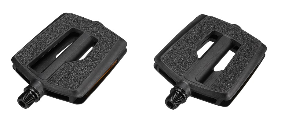 Specialized PDL TURBO 'SANDPAPER' PEDAL, 9/16" SPINDLE, PLASTIC BODY, W/ GRIP TAPE PLATFORM  - 9/16"