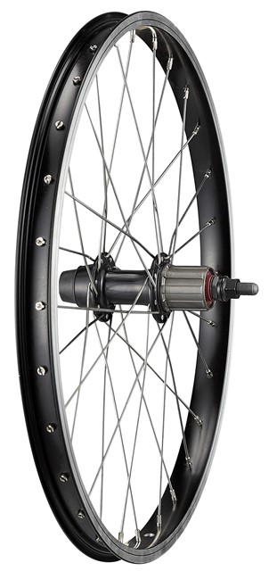 Specialized WHL KIDS 20", REAR, ALLOY, BOLT-ON, 10X135MM, RIM BRAKE, 28H, 7-SPD FHB Black