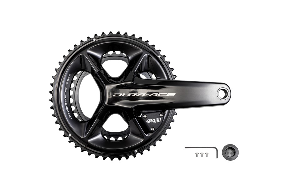 Specialized CRK DURA-ACE 9200 CRANK, W/ POWER METER, 172.5MM, DRIVE-SIDE ARM, W/ 52-36T RINGS Black / Silver Decal - 172.5mm