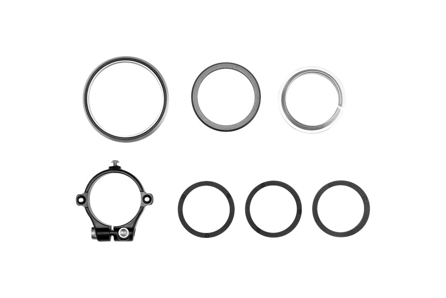 Specialized HDS COMPLETE, INTEGRATED, FUTURE SHOCK, 45.8ODX36.8IDX6.5MM UPPER BRG, 1.8" LOWER BRG (45X45 DEG), W/ FULLY ASSEMBLED FS COLLAR, COMPRESSION RING & SPACERS One Color - Future Shock 1.8"