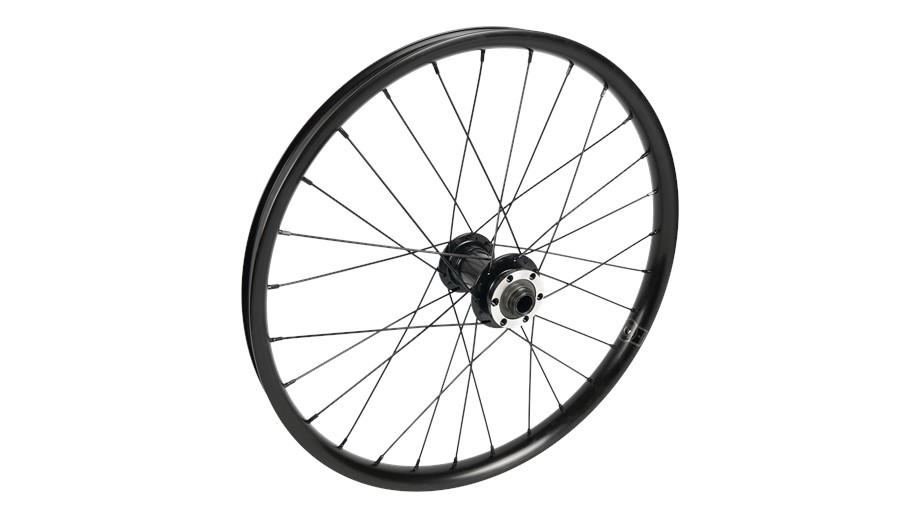 Specialized WHL KIDS 20", FRONT, ALLOY, TA, 15X110MM, DISC, 6-BOLT, 28H - BLACK / CHARCOAL DCL