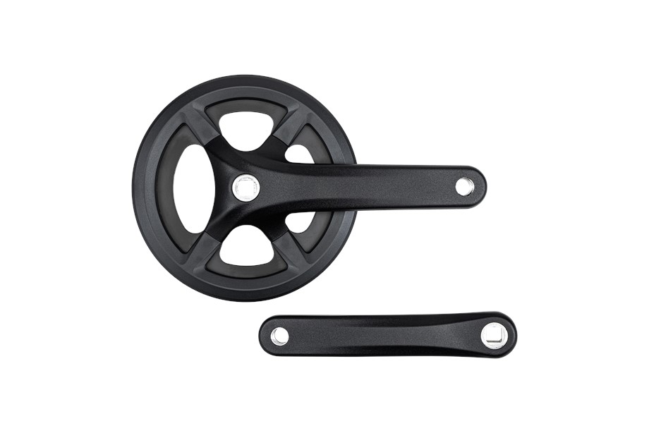 Specialized CRK PW 3-PIECE, 170MM, L+R ARMS, ALLOY, SQUARE-TAPER, 4-BOLT ASSYMTERIC, 40T RING, 1X11-SPD, 48MM CL, W/ DUAL CHAINGUARD, BLACK Black - 170mm