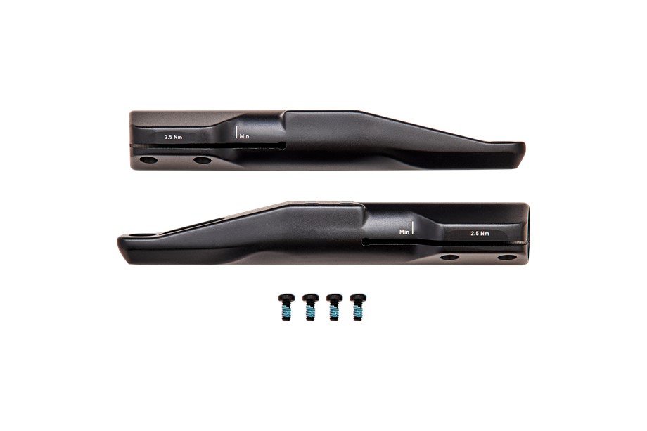 Specialized BAR SUB, SHIV TT DISC, AEROBAR EXTENSION MOUNTING BRACKETS, L+R SET, W/ BOLTS Black - One Size