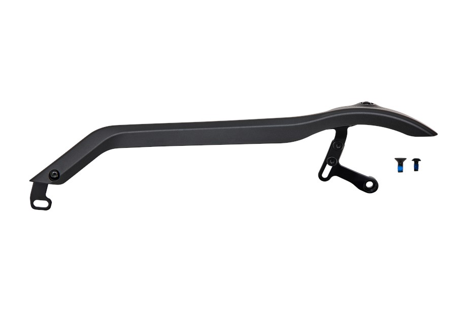 Specialized CHG VADO 3, 40-48T CHAIN GUARD ASSEMBLY, FULL LENGTH, FOR REAR DERAILLEUR EQUIPPED MODELS, W/ HARDWARE Black - One Size