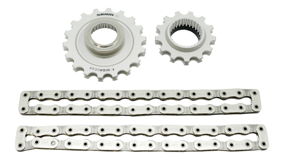 Specialized CHR SRAM, HIGH GEAR, INTERNAL COG & CHAIN SET, W/ 13T & 18T COG SETS (11.6218.074.000) One-color - One Size