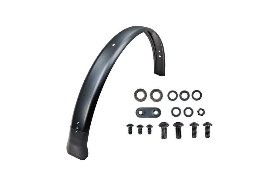 Specialized FND VADO 3 X, REAR FENDER, 650B, ALLOY, 72MM WIDTH, W/ HARDWARE - BLACK Black - 650B