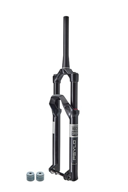 Specialized FRK ROCKSHOX, PSYLO GOLD, 27.5", 130MM TRAVEL, 15X110MM, DISC, 37MM OFFSET, 1.5" TAPERED STEERER, W/ FENDER MOUNTS - BLACK Black - 27.5"